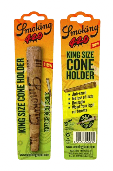 smoking-wood-cone-holder